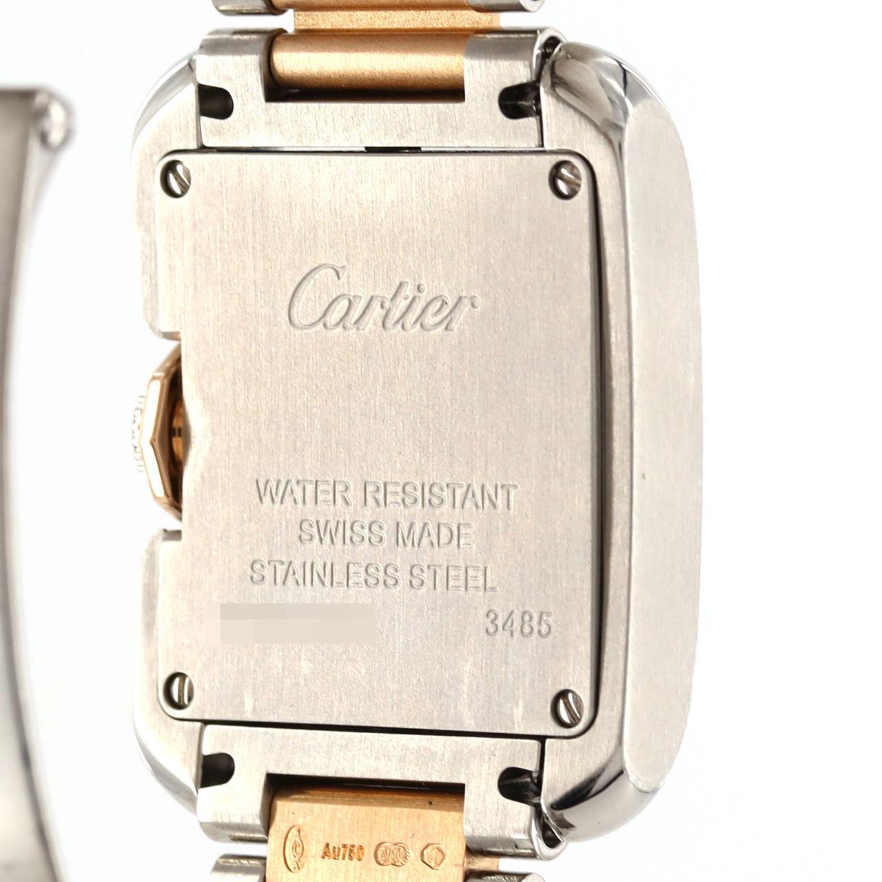 Cartier Tank Anglaise SM PG Combi W5310036 SSxPG Quartz