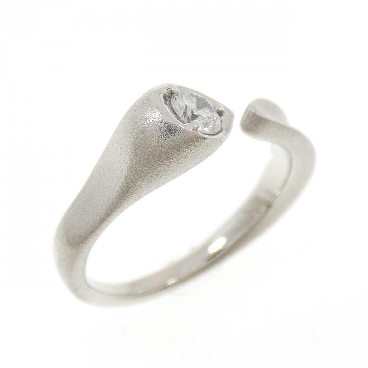 PT950 ダイヤモンド リング 0.18CT