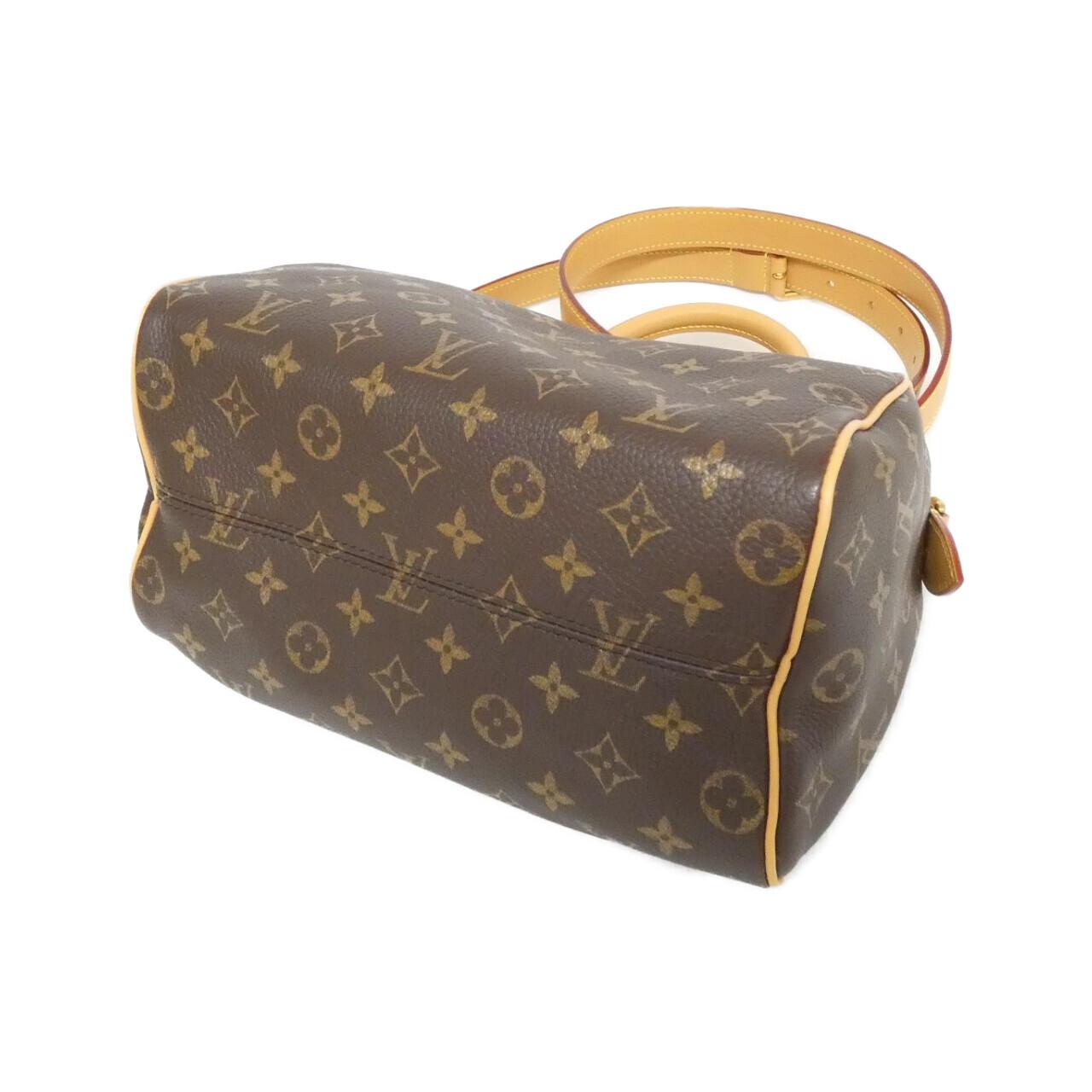 ルイヴィトン モノグラム レザー スピーディ P9 バンドリエール 25cm M24443 ボストンバッグ