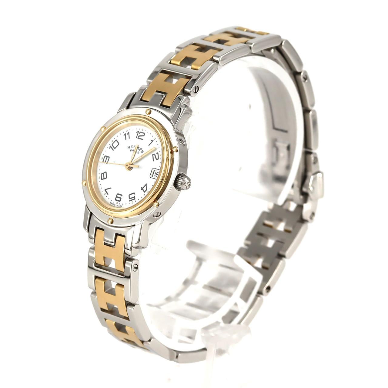 エルメス クリッパー コンビ CL4.220 SSxGP クォーツ