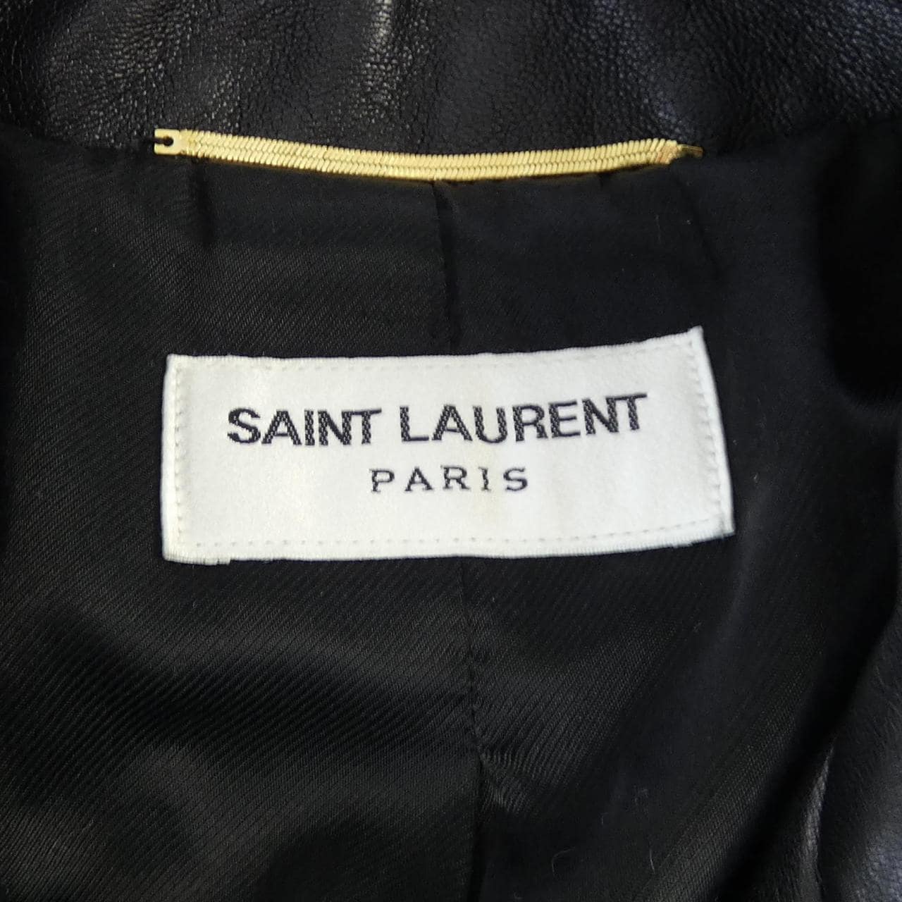 サンローラン SAINT LAURENT 605742 YC2OC レザーライダースジャケット