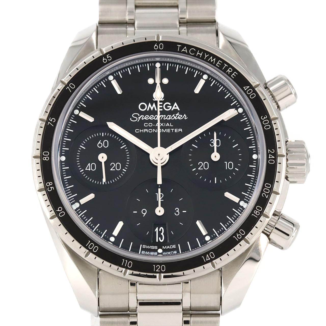 オメガ スピードマスター38 324.30.38.50.01.001 SS 自動巻