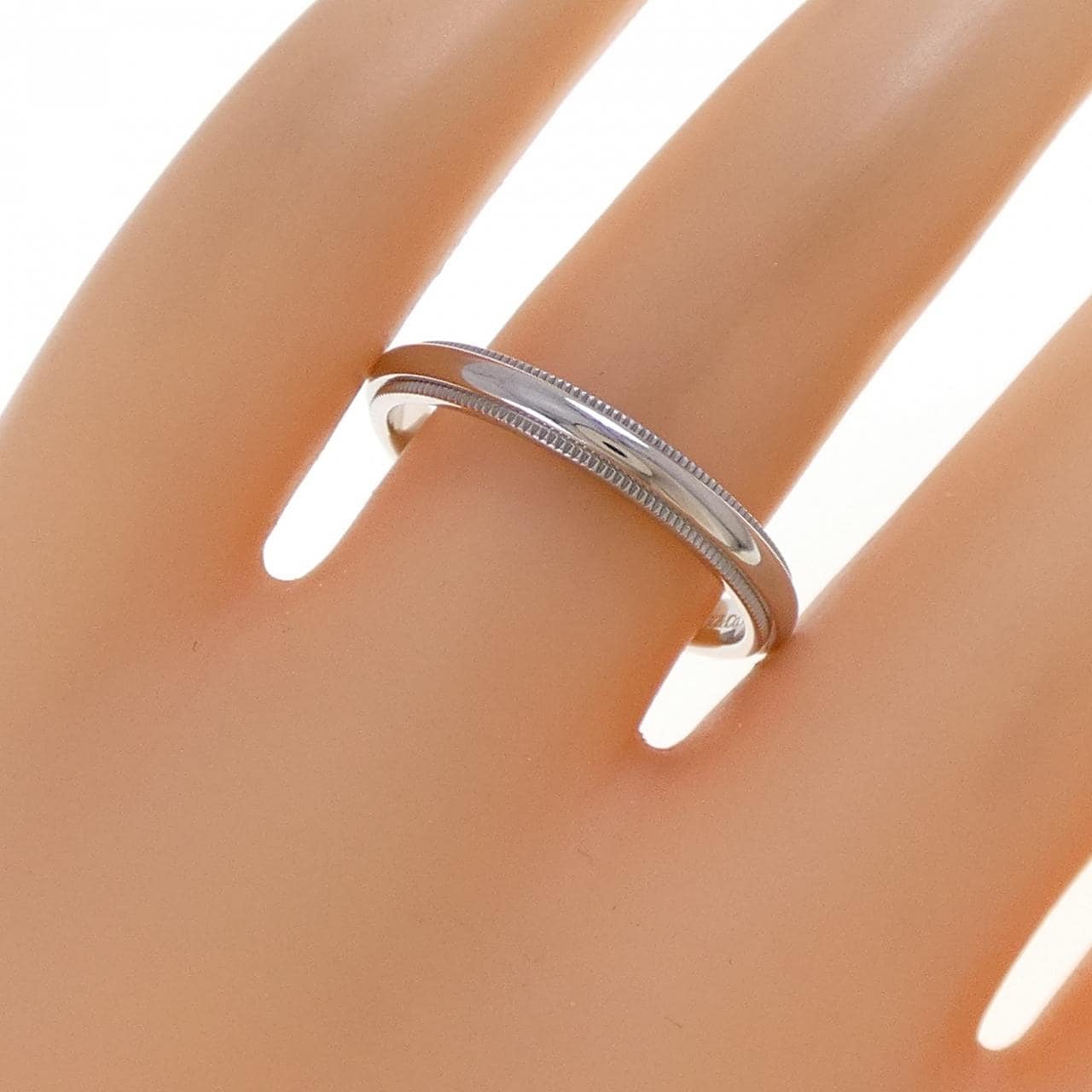 ティファニー ミルグレイン リング