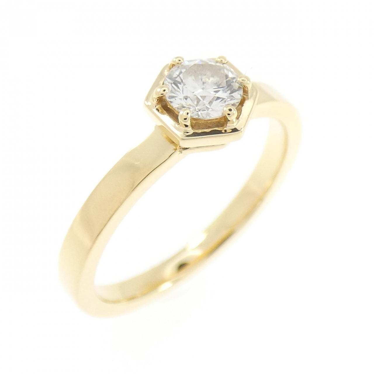 ハスナ ダイヤモンド リング 0.30CT E VS1 3EXT