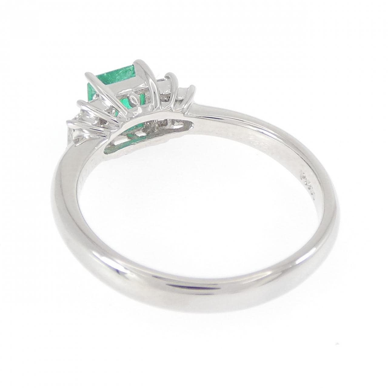 PT900 エメラルド リング 0.41CT