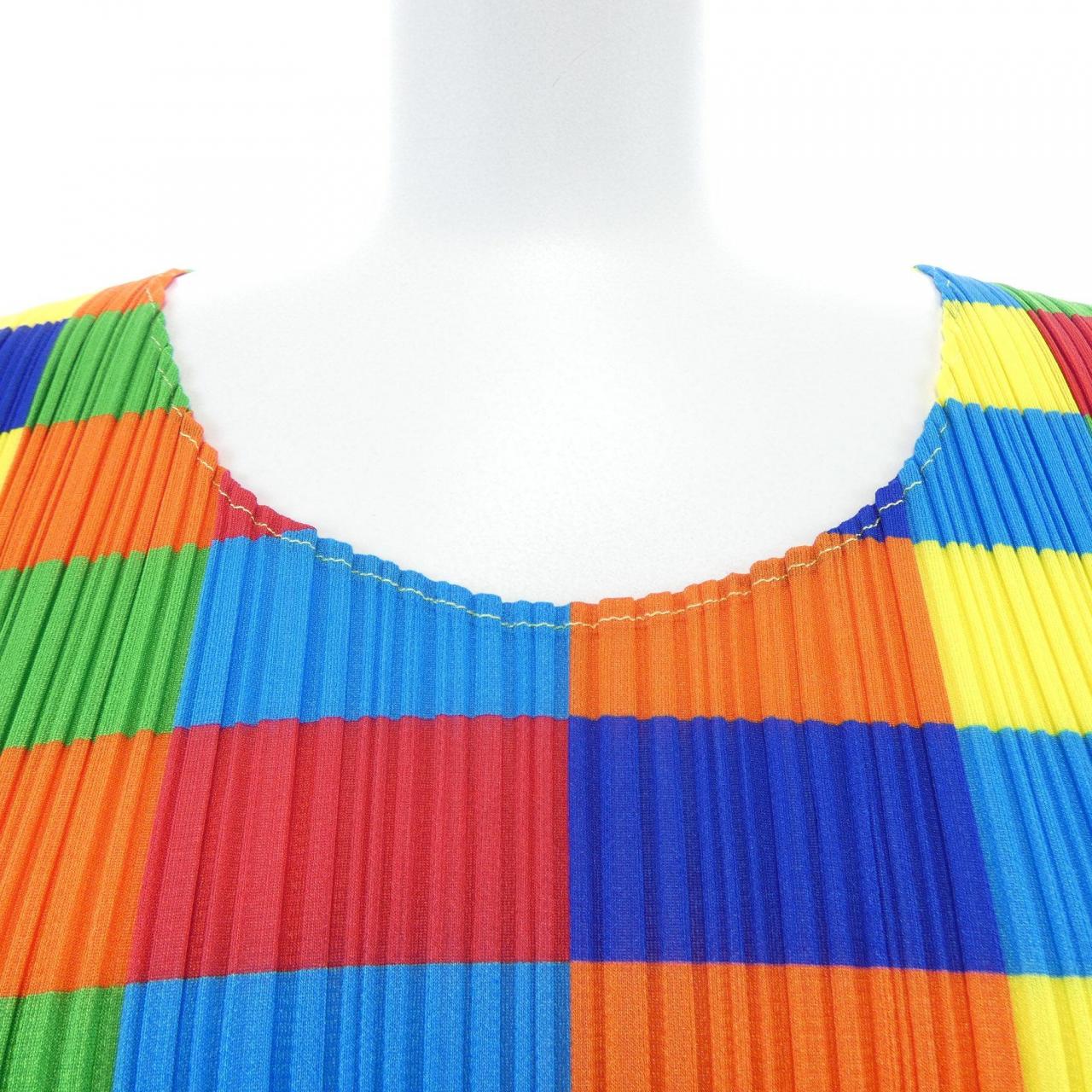 【ヴィンテージ】プリーツプリーズ PLEATS PLEASE 2001 マルチカラー PP14-JK341 トップス