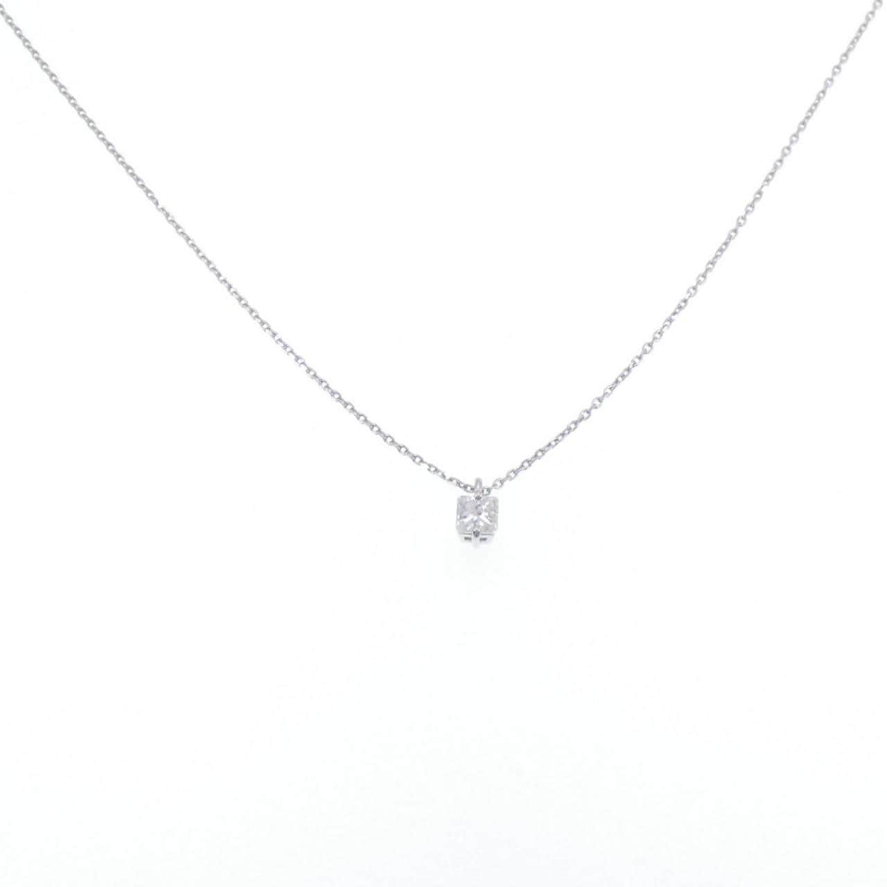 PT ソリティア ダイヤモンド ネックレス 0.20CT