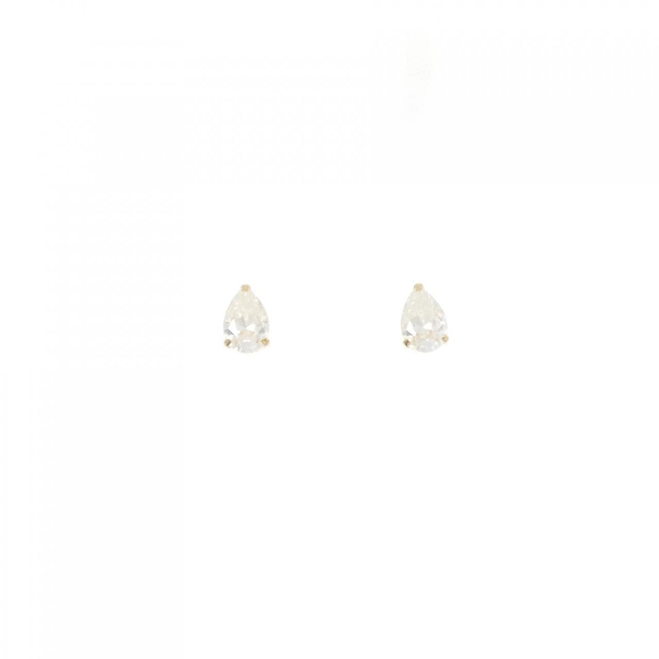 K18YG キュービック ピアス