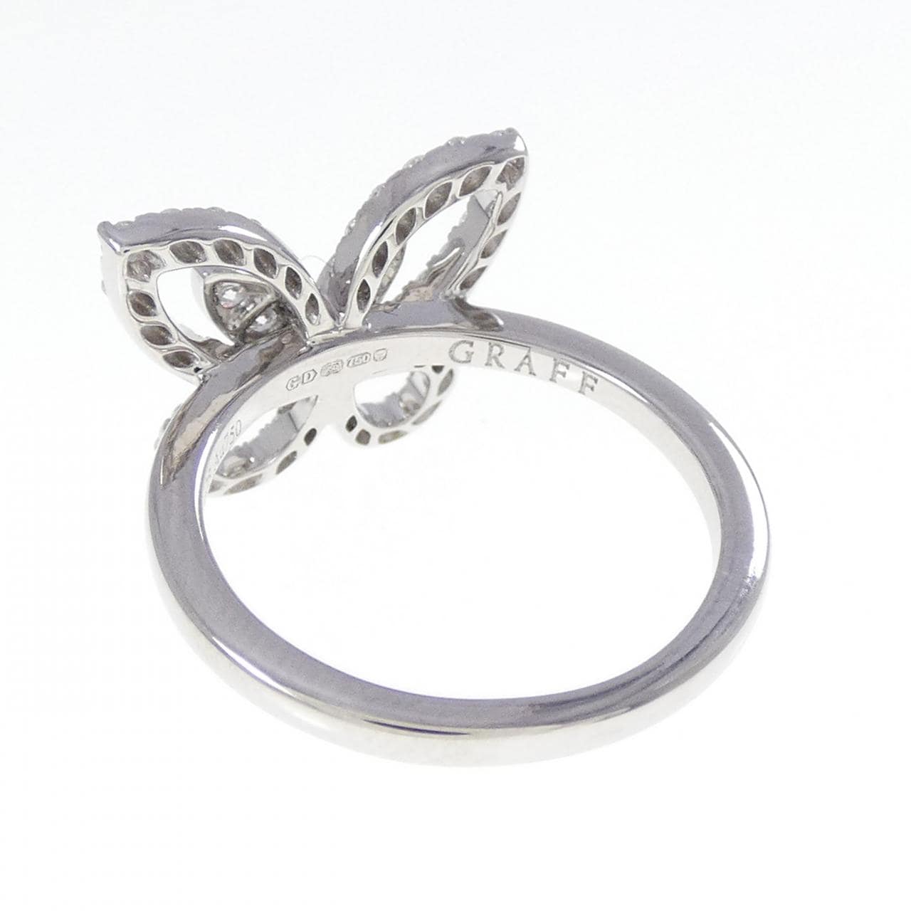 グラフ バタフライ シルエット ミニ リング