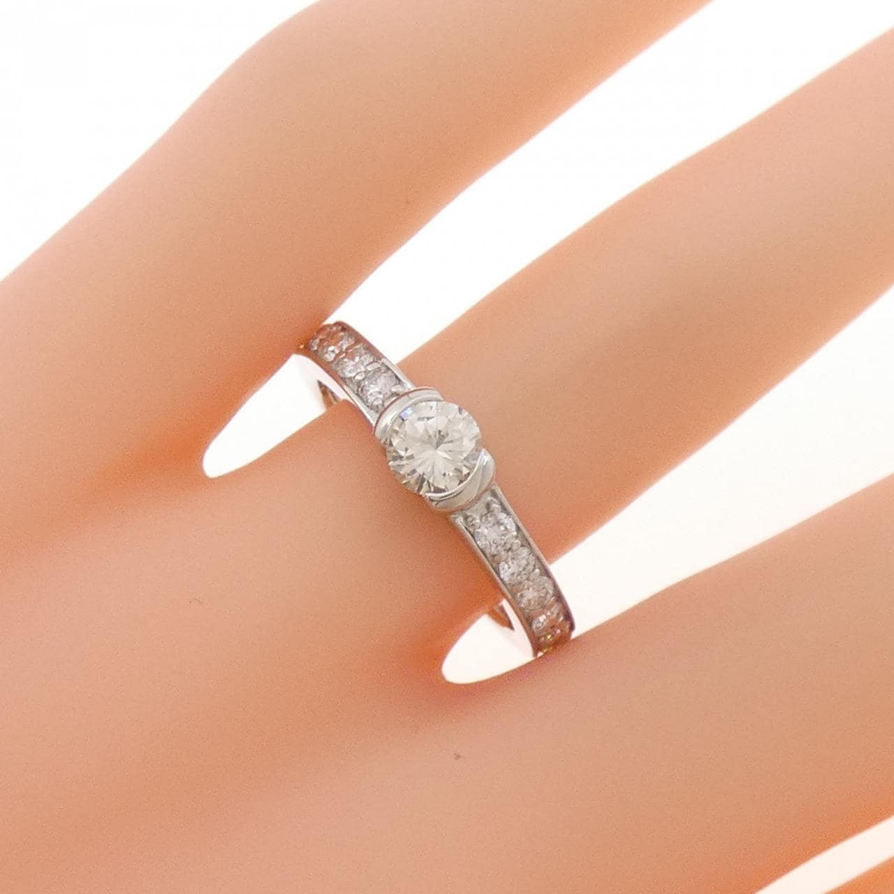 PT900鑽石戒指0.40克拉