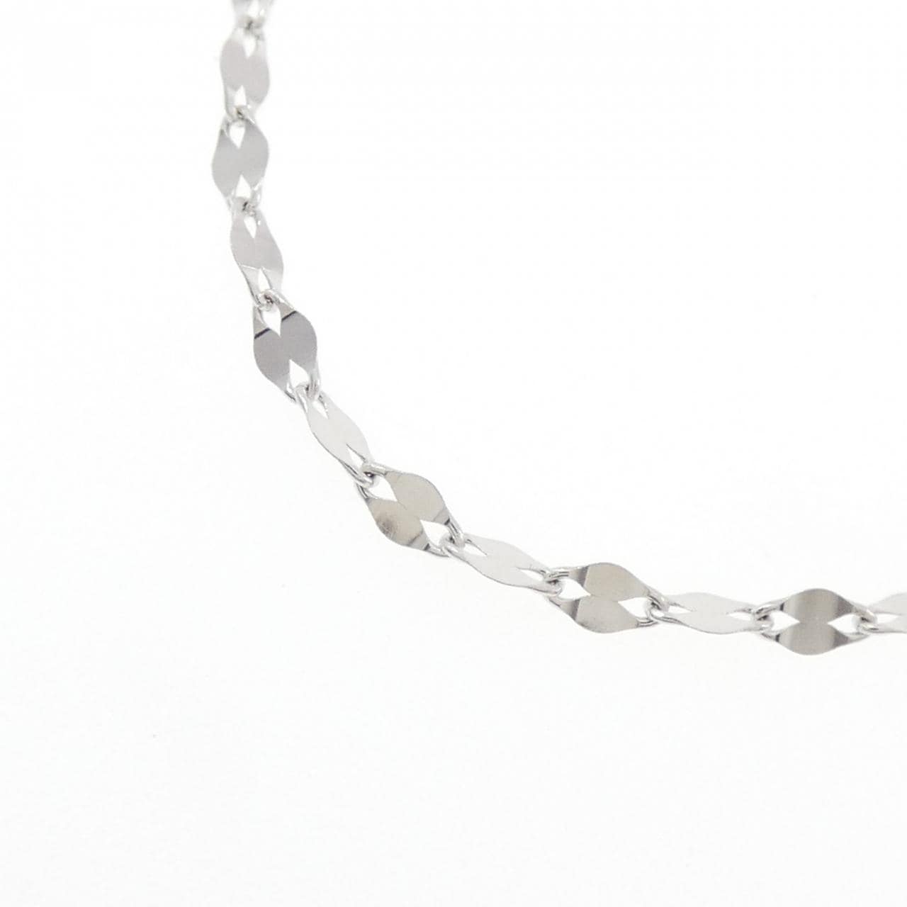 K18WG ネックレス