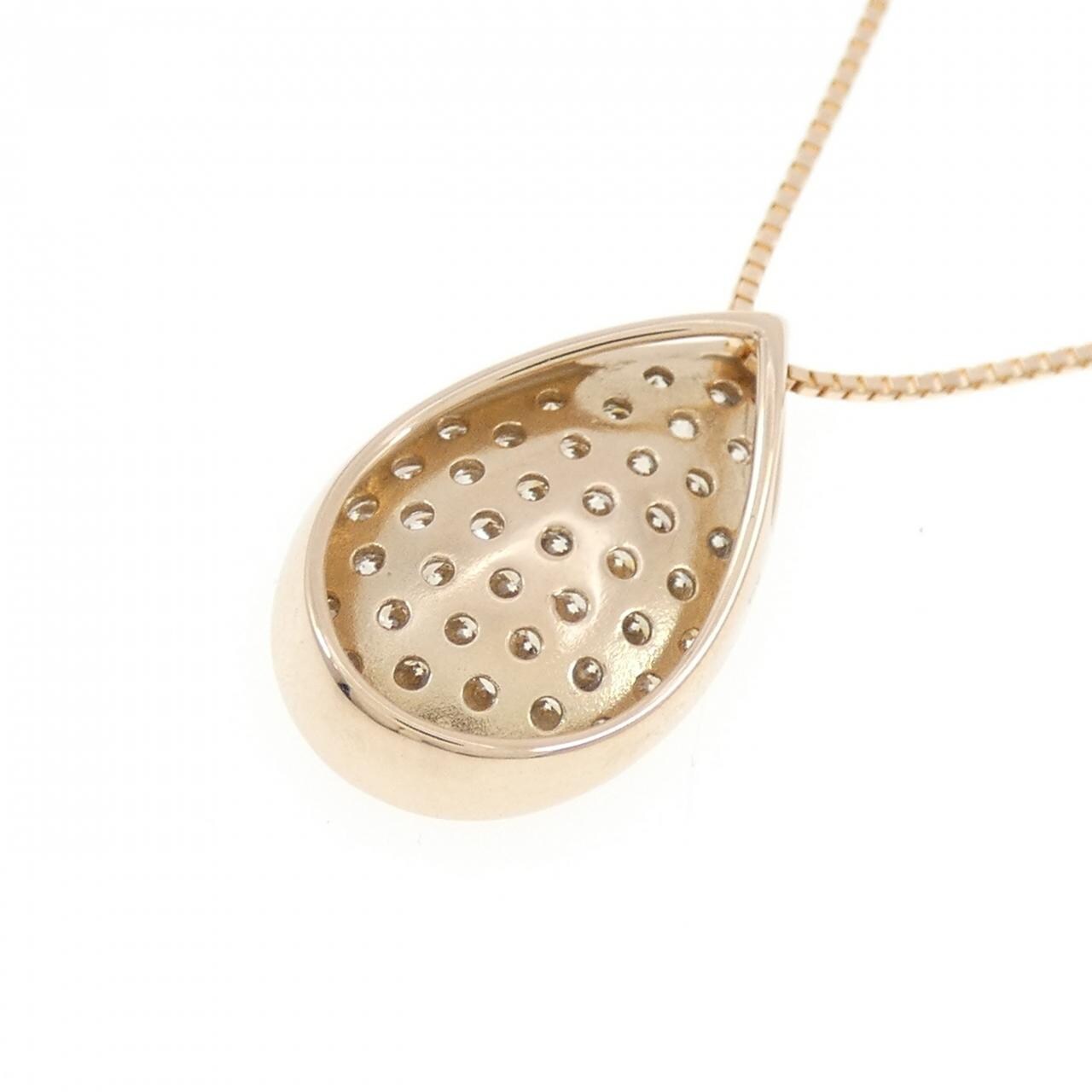 K18PG ダイヤモンド ネックレス 0.50CT