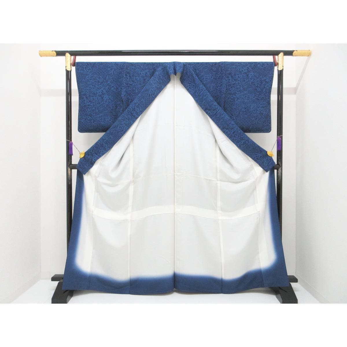【未使用品】小紋　身幅３Ｌ寸