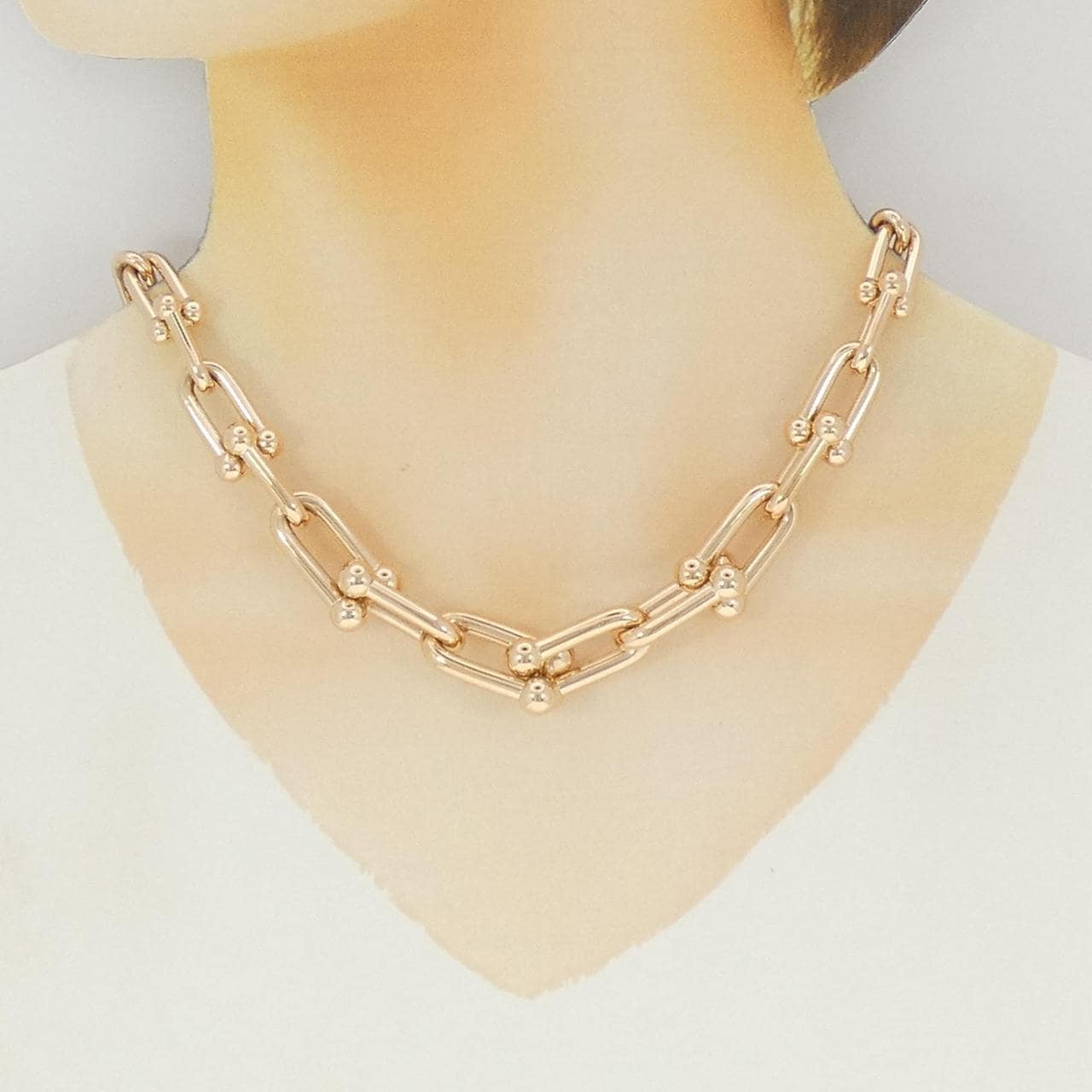 ティファニー グラジュエイテッド リンク ネックレス