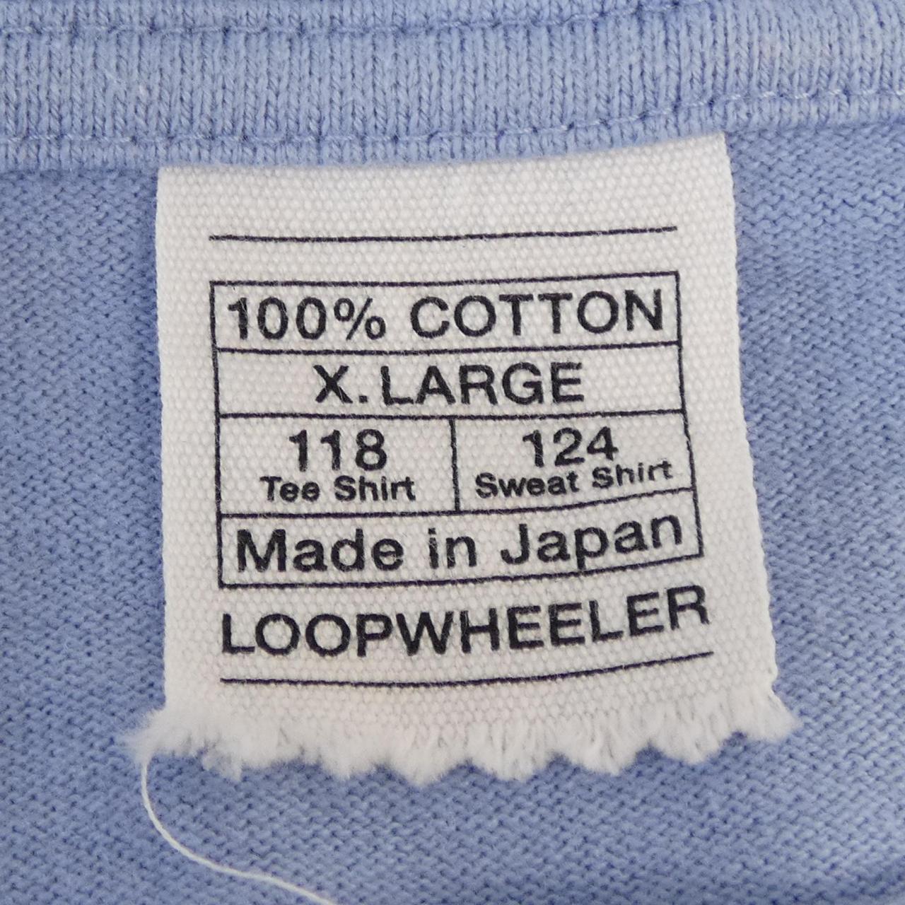 ループウィラー LOOPWHEELER Tシャツ