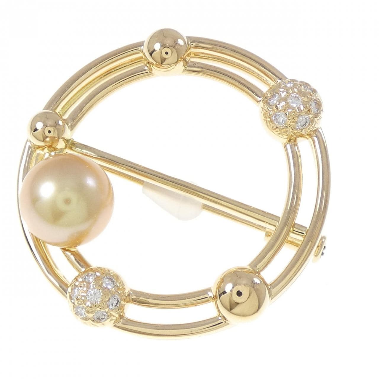 タサキ 白蝶パール ブローチ 9.5mm