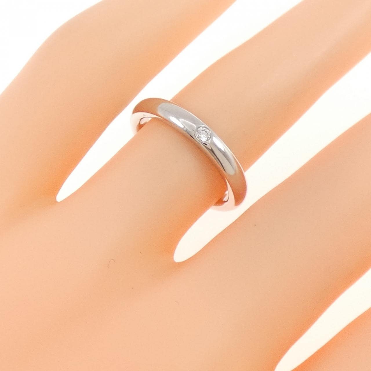 ティファニー スタッキング バンド リング