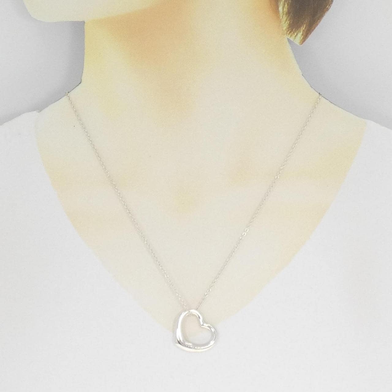 TIFFANY open heart项链