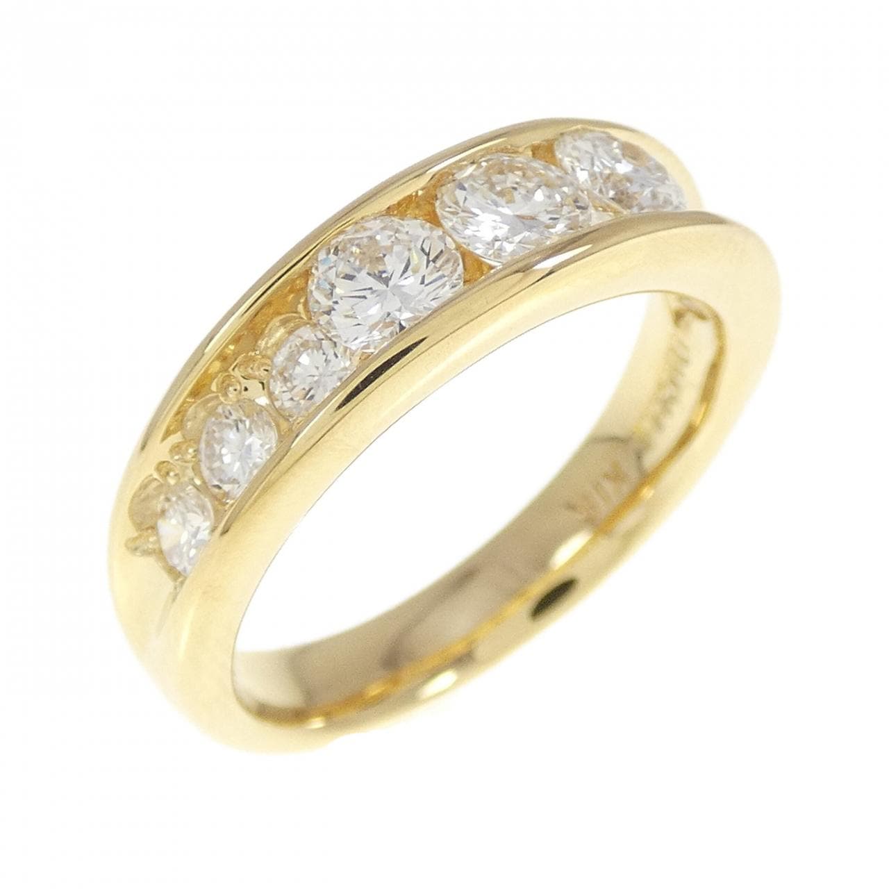 K18YG ダイヤモンド リング 0.67CT