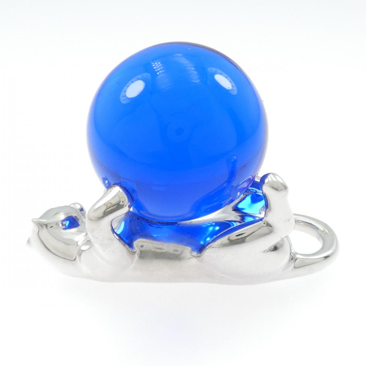 カルティエ 925 ガラス ペ-パ-ウェイト