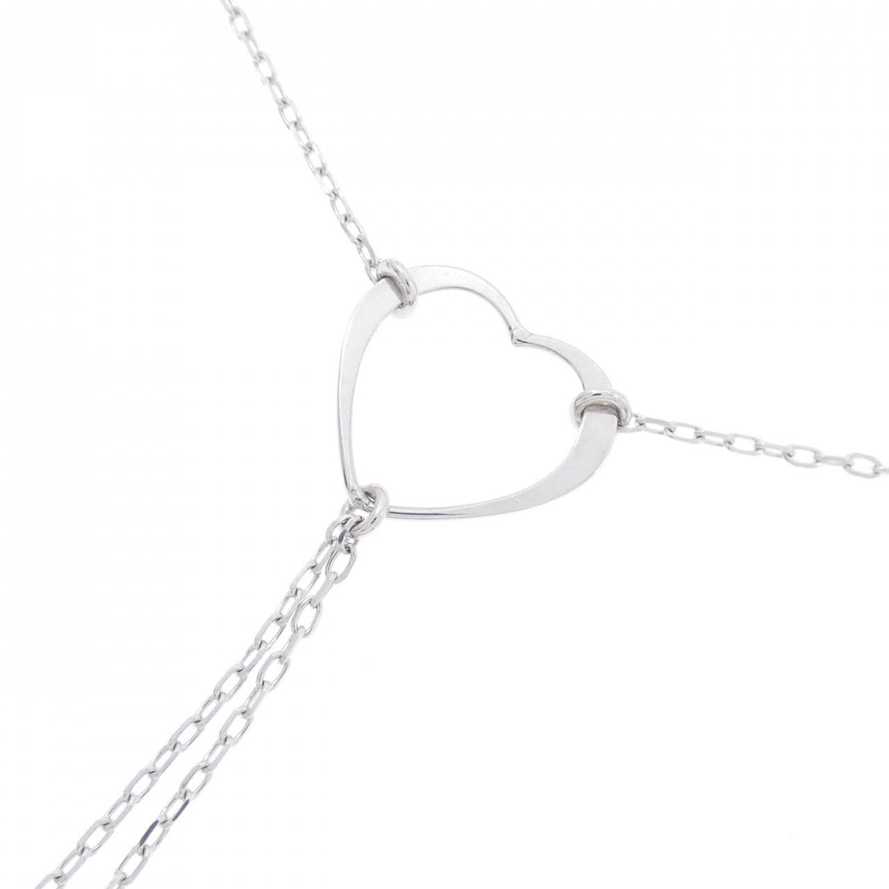 K10WG/K10PG Heart Necklace