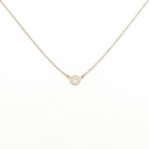 ティファニー バイザヤード ネックレス 0.19CT I VVS1 EXT