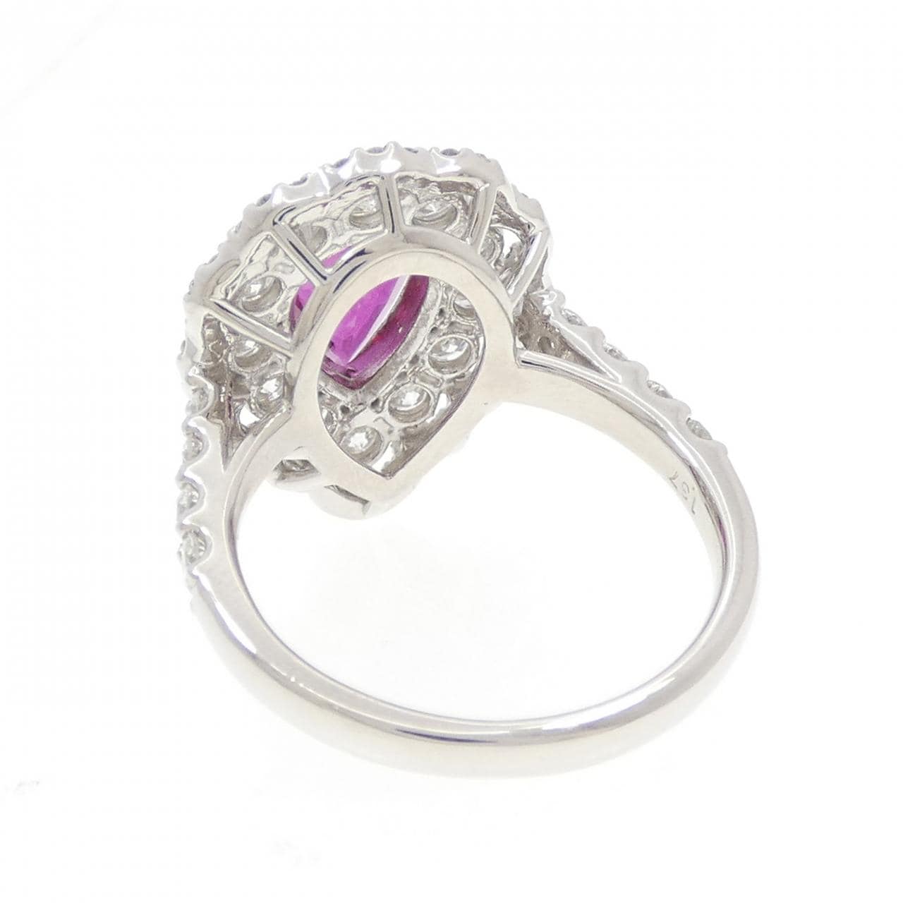 PT900 ルビー リング 1.10CT