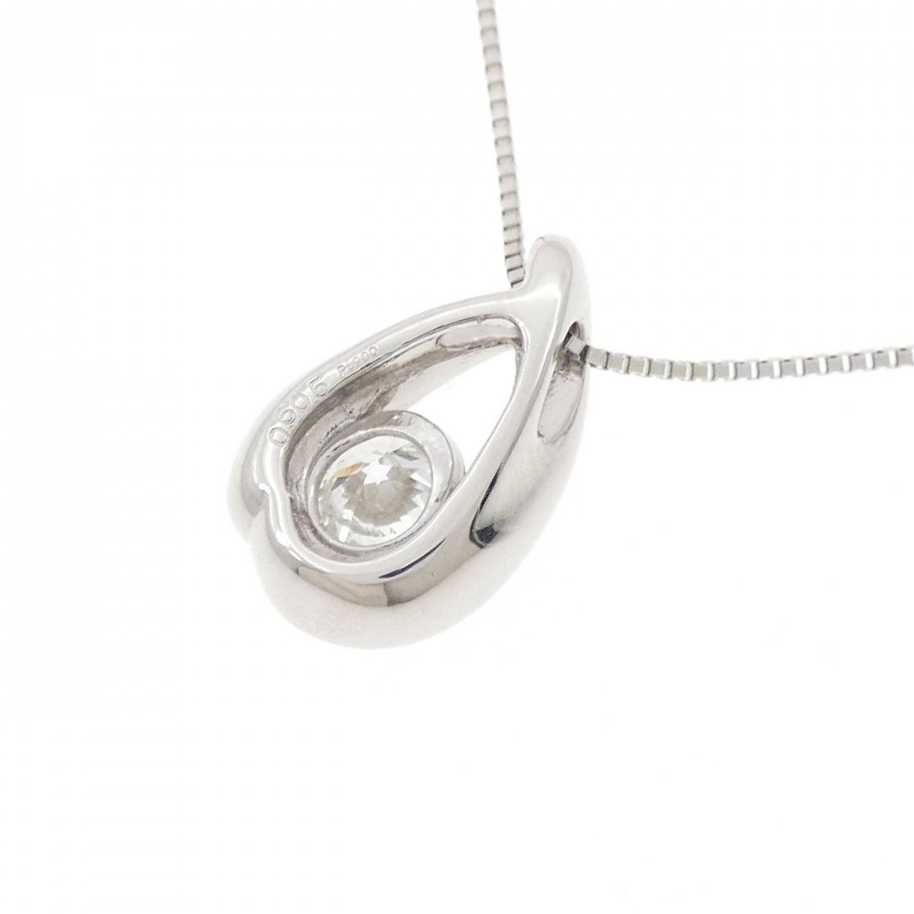 PT900/PT850 ダイヤモンド ネックレス 0.605CT
