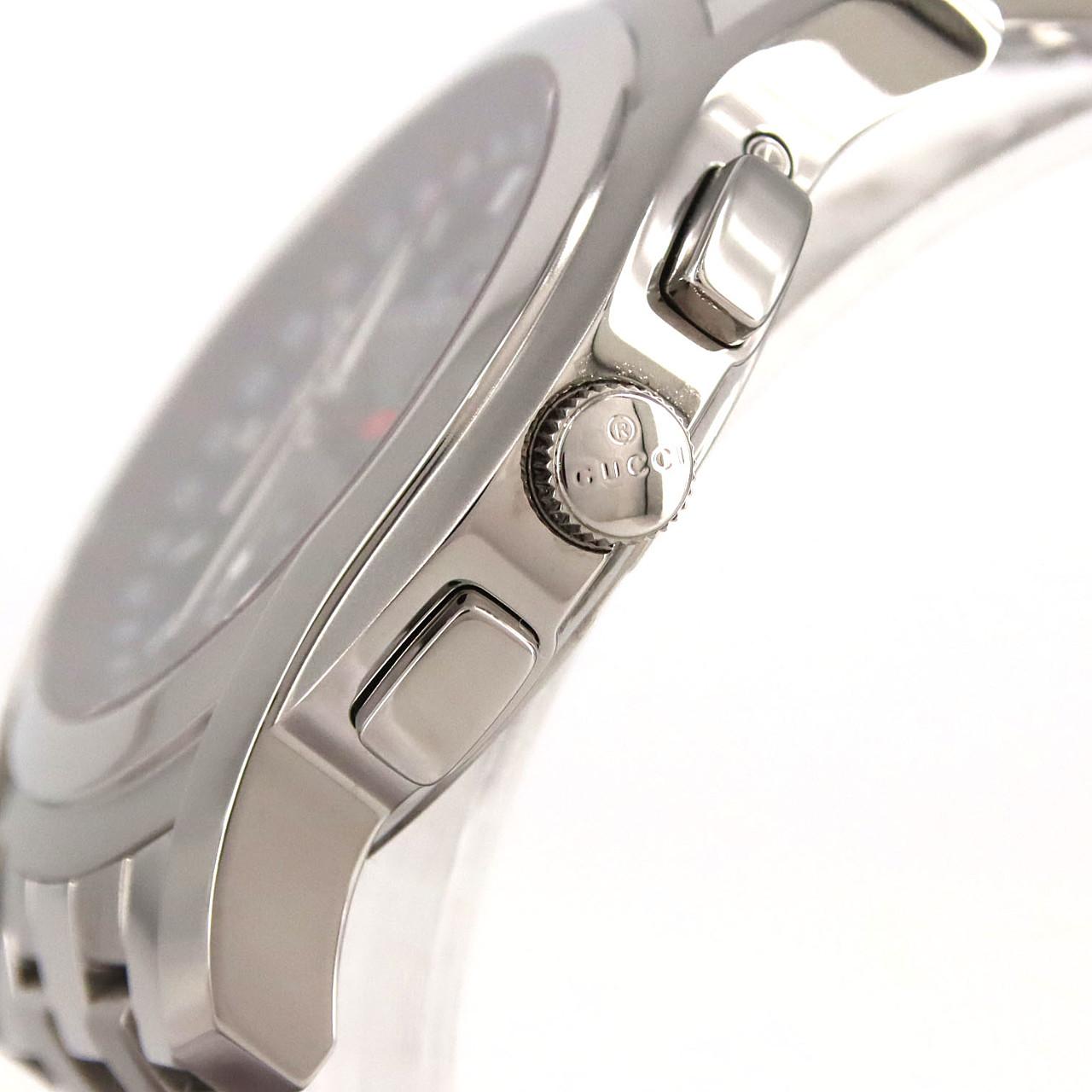 【ノーメンテナンス還元価格】グッチ 5500CHRONO/YA055206 SS クォーツ