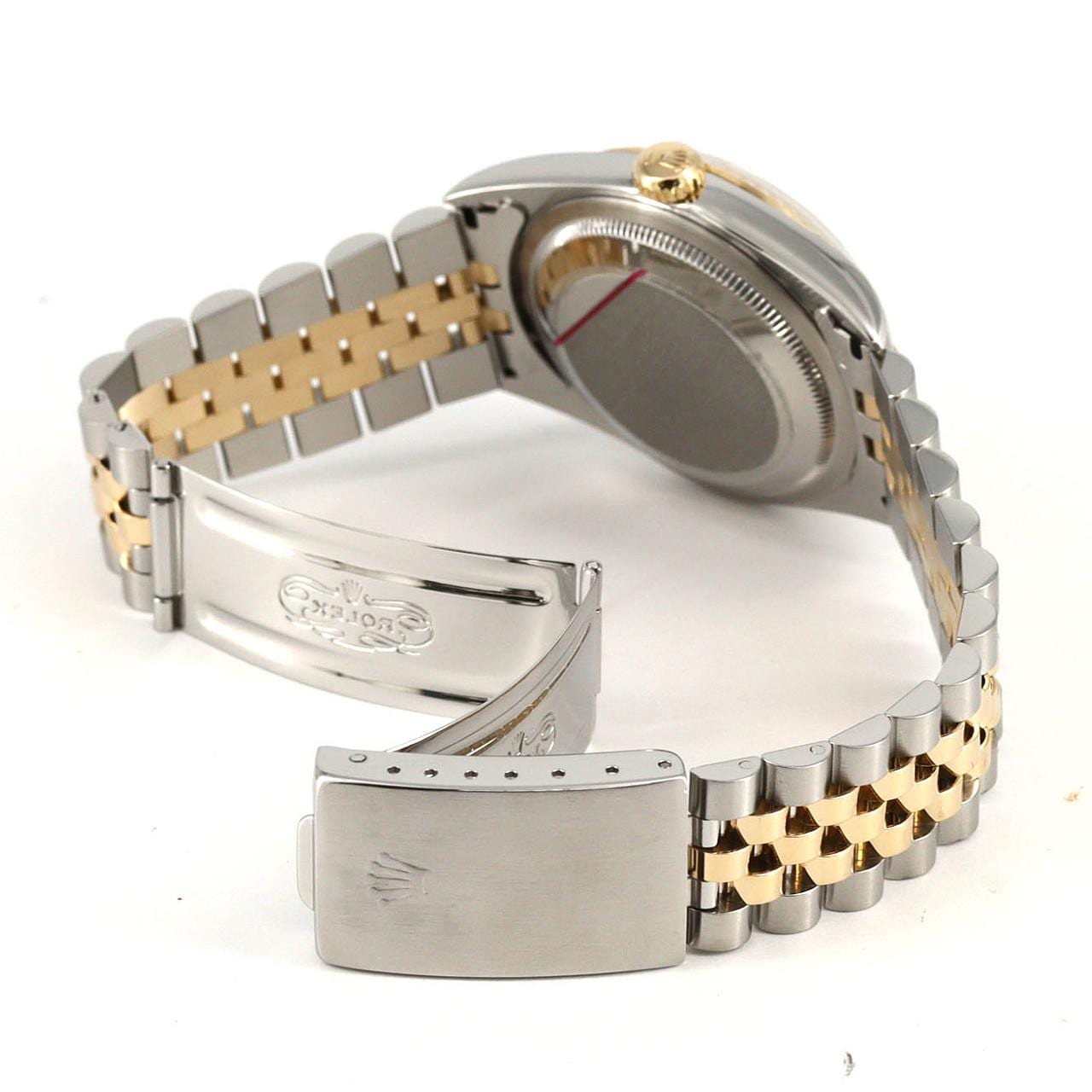 ロレックス デイトジャスト 16233 SSxYG 自動巻 S番