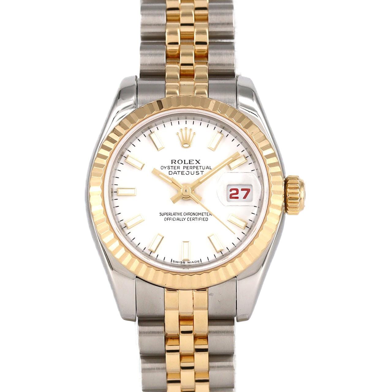 ロレックス デイトジャスト 179173 SSxYG 自動巻 F番
