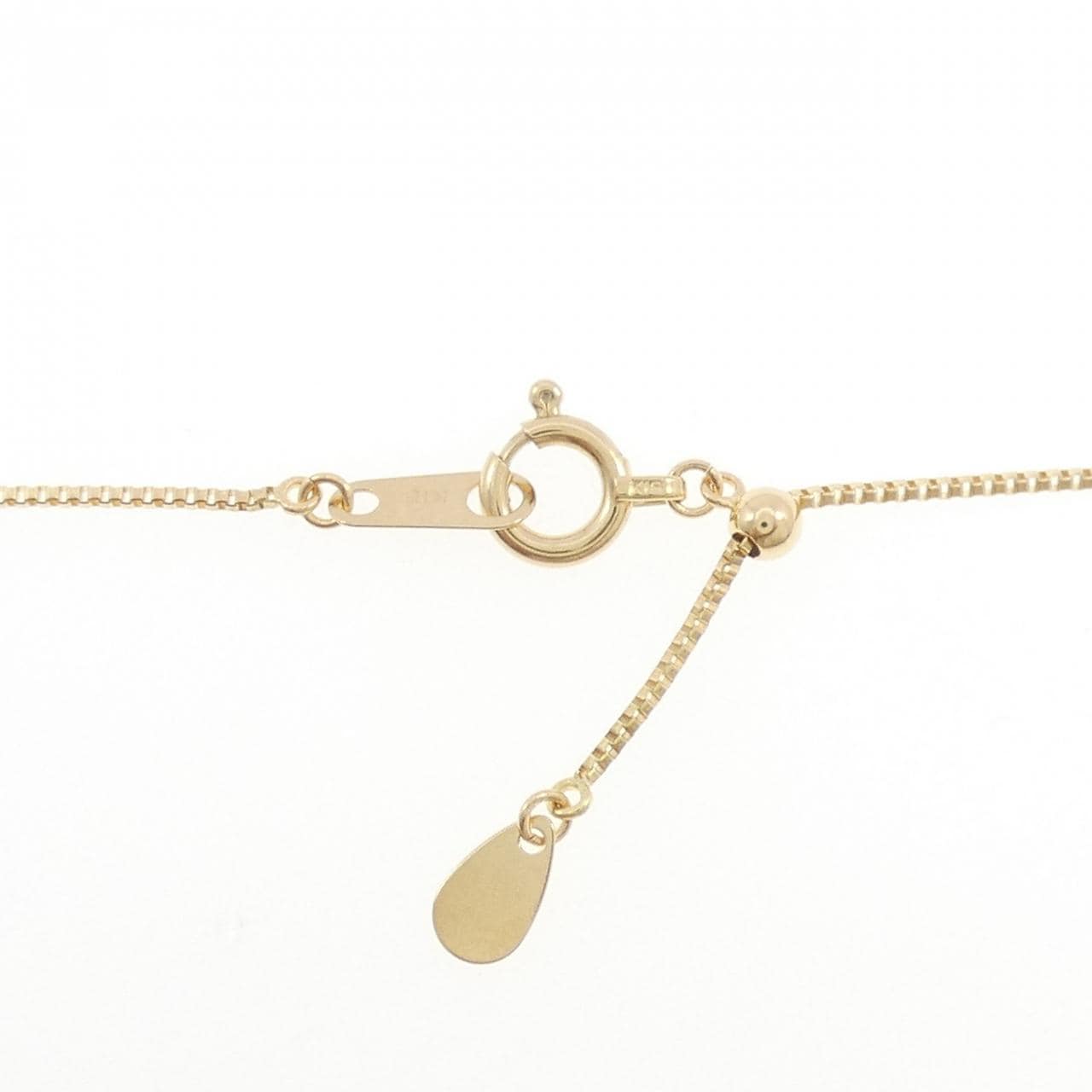 K18YG ダイヤモンド ネックレス 0.16