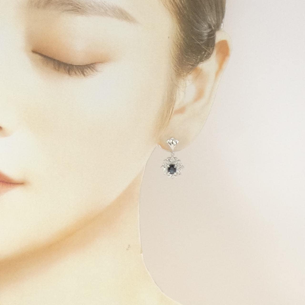 PT850/PT900 サファイヤ ピアス 1.56CT