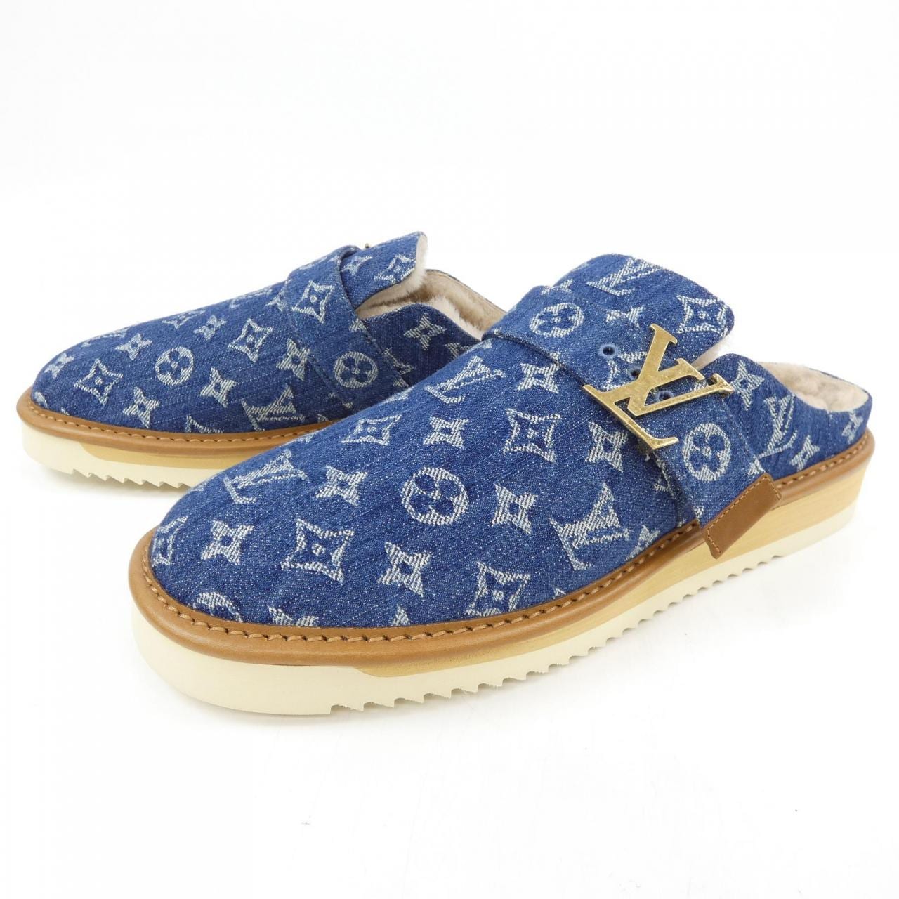 ルイヴィトン LOUIS VUITTON LVコージーラインミュール NIGO サンダル