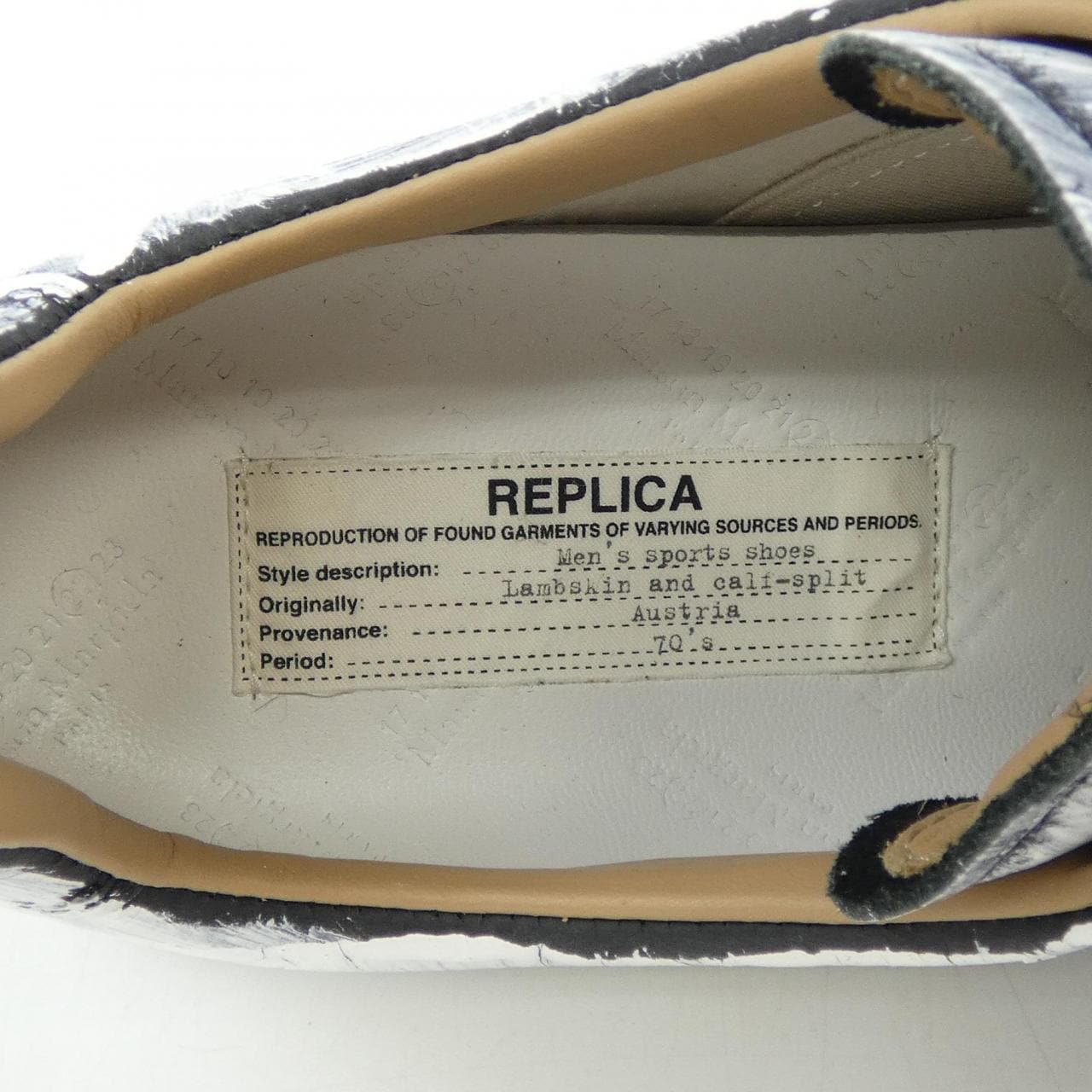 メゾンマルジェラ Maison Margiela レプリカ　ジャーマントレーナー スニーカー