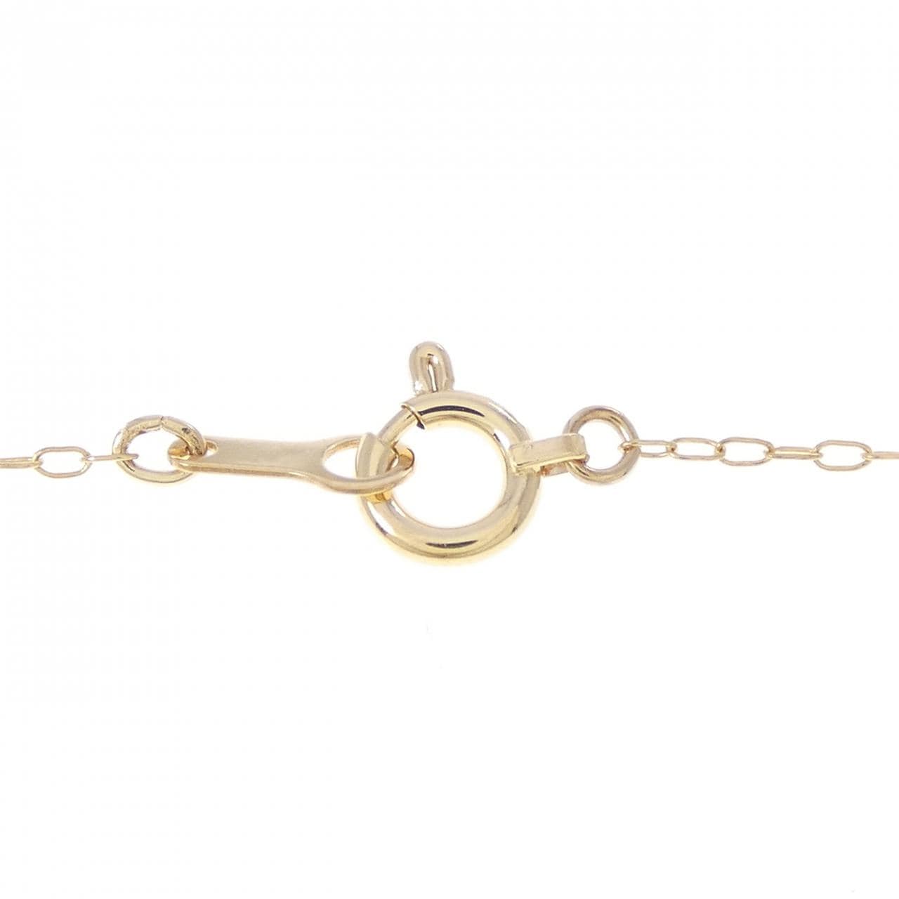 K18YG ダイヤモンド ネックレス 0.09CT