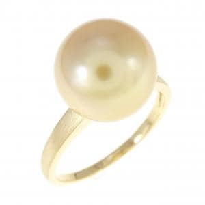 White Butterfly Pearl ring