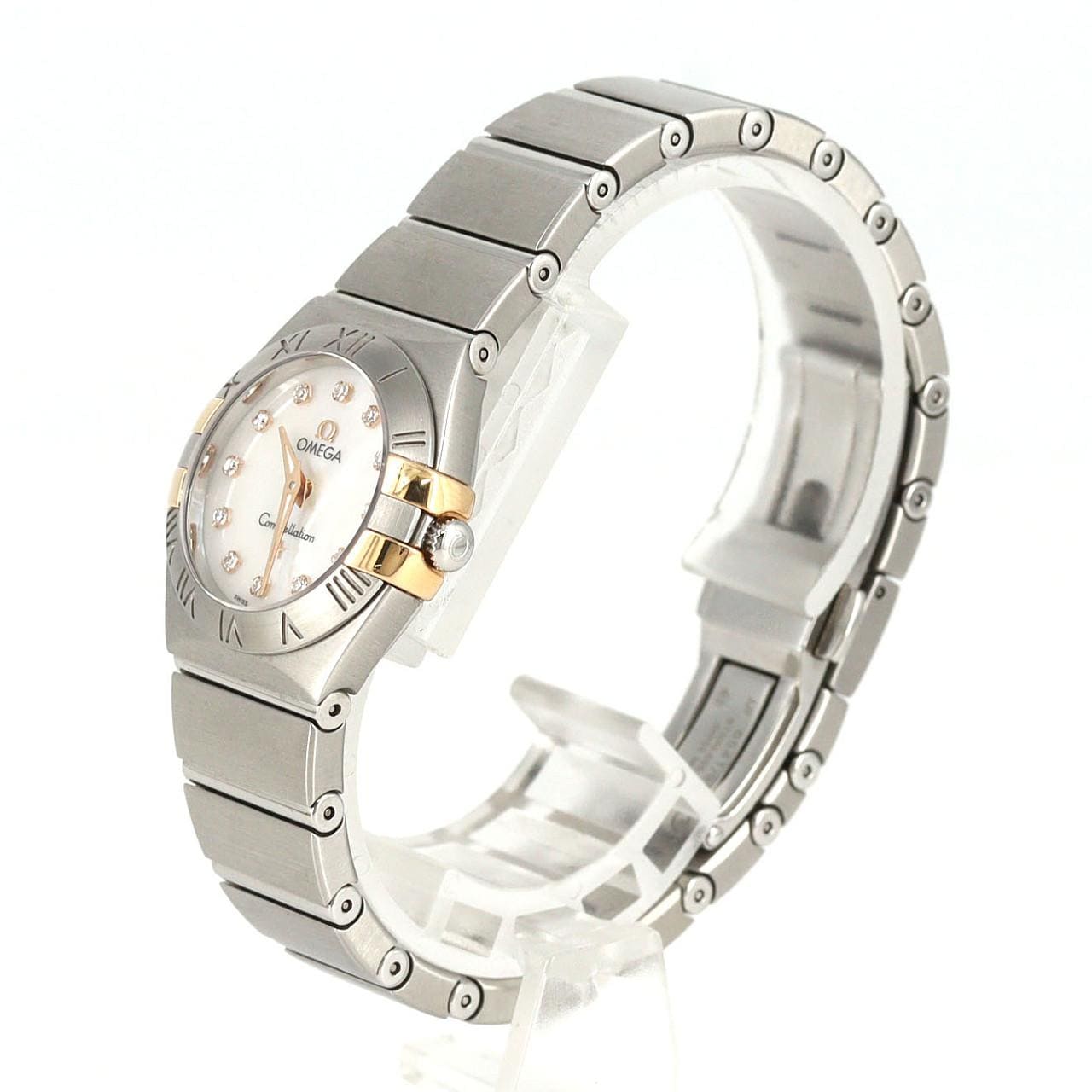 歐米茄 Constellation Brush RG Combi 12P 123.20.24.60.55.005 SSxPG石英