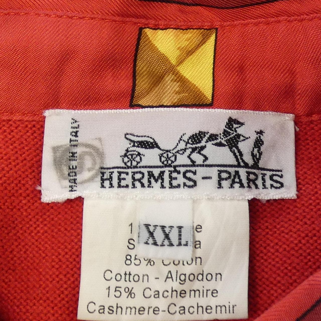 【ヴィンテージ】エルメス HERMES LES CLES ツイルレーヌ. トップス