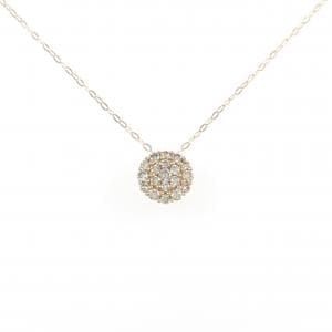 K18PG ダイヤモンド ネックレス 0.30CT