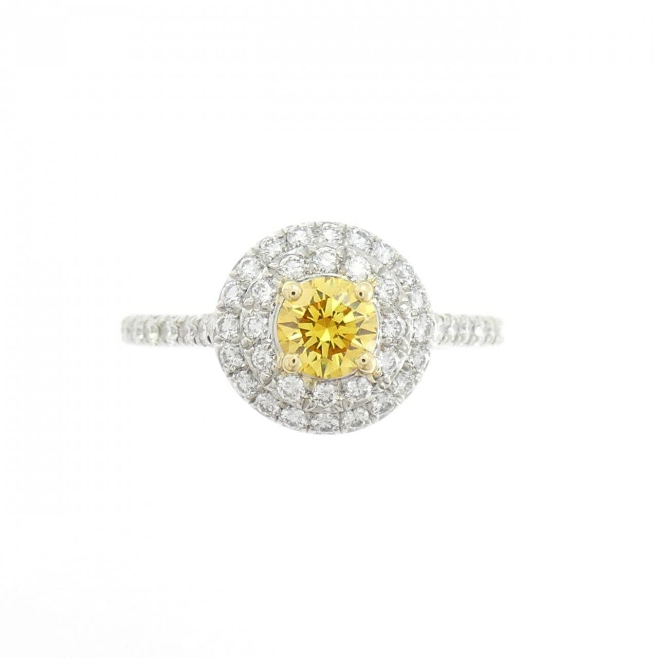 ティファニー ソレスト リング 0.28CT FVOY SI1