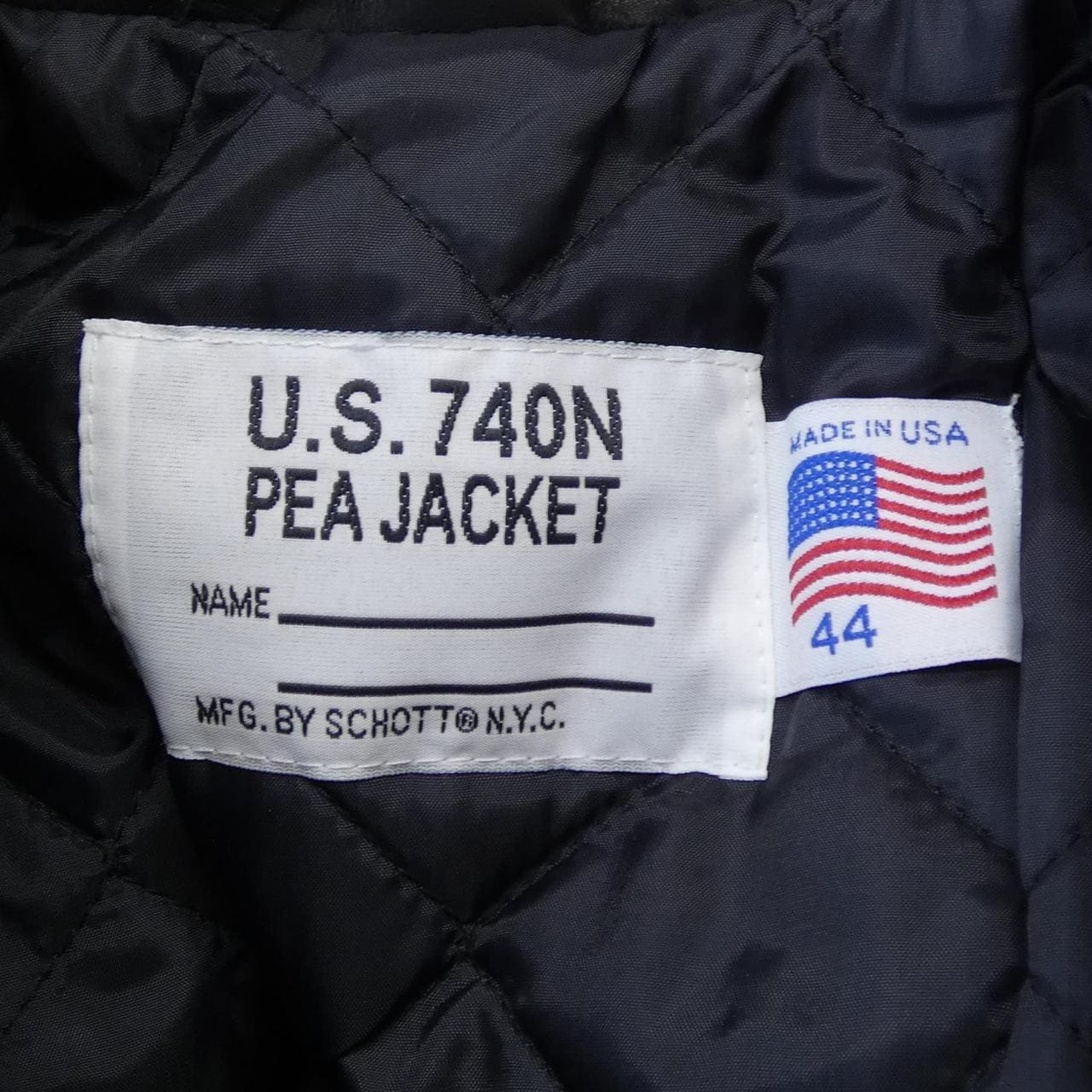 ショット SCHOTT ピーコート