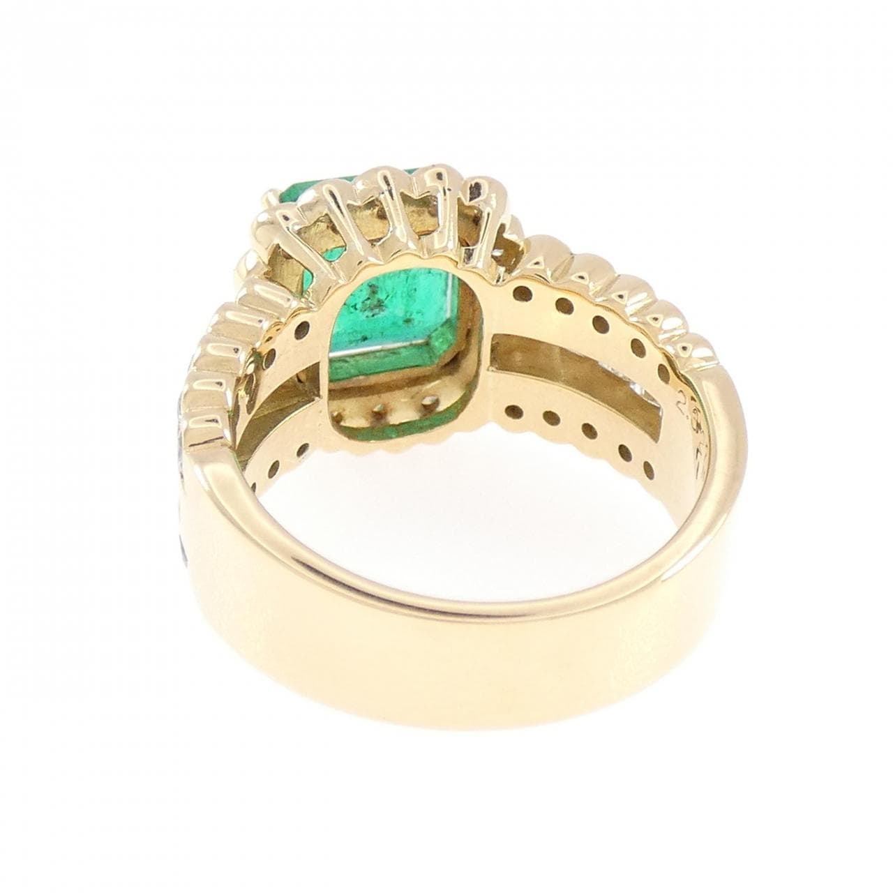 K18YG エメラルド リング 2.32CT コロンビア産