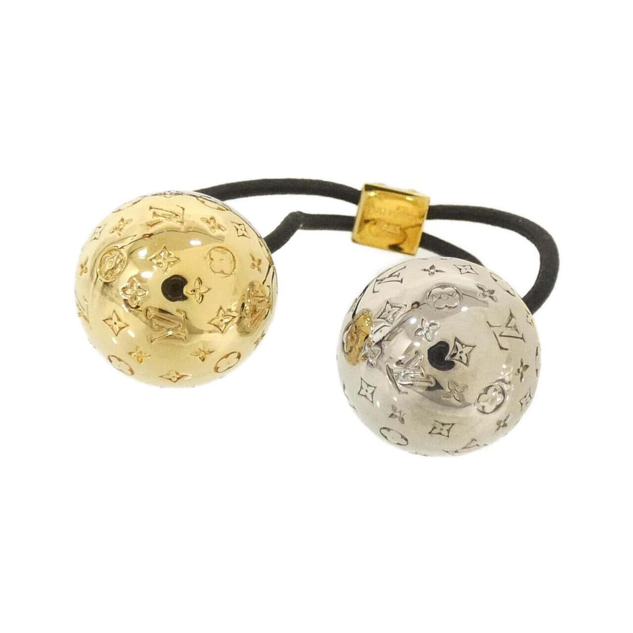 ルイヴィトン シュシュ ナノグラム プラネットLV M80266 ヘアーアクセサリー