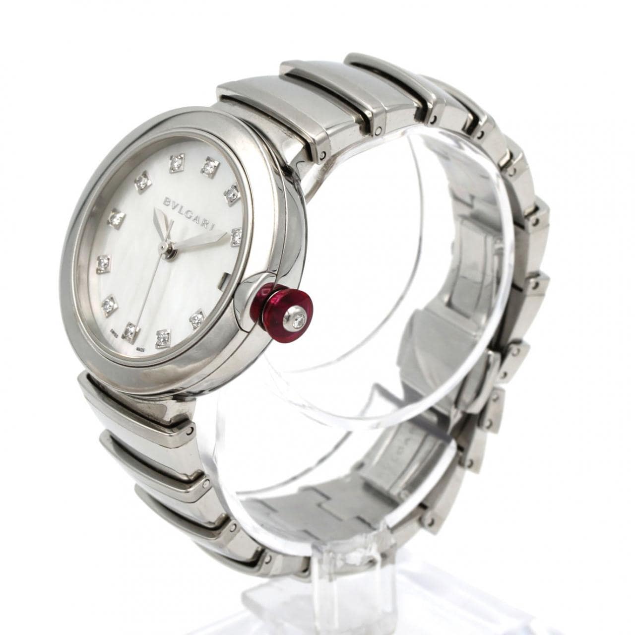 【ノーメンテナンス還元価格】ブルガリ ルチェア･11P 102199/LU33S/LU33WSSD/11 SS 自動巻