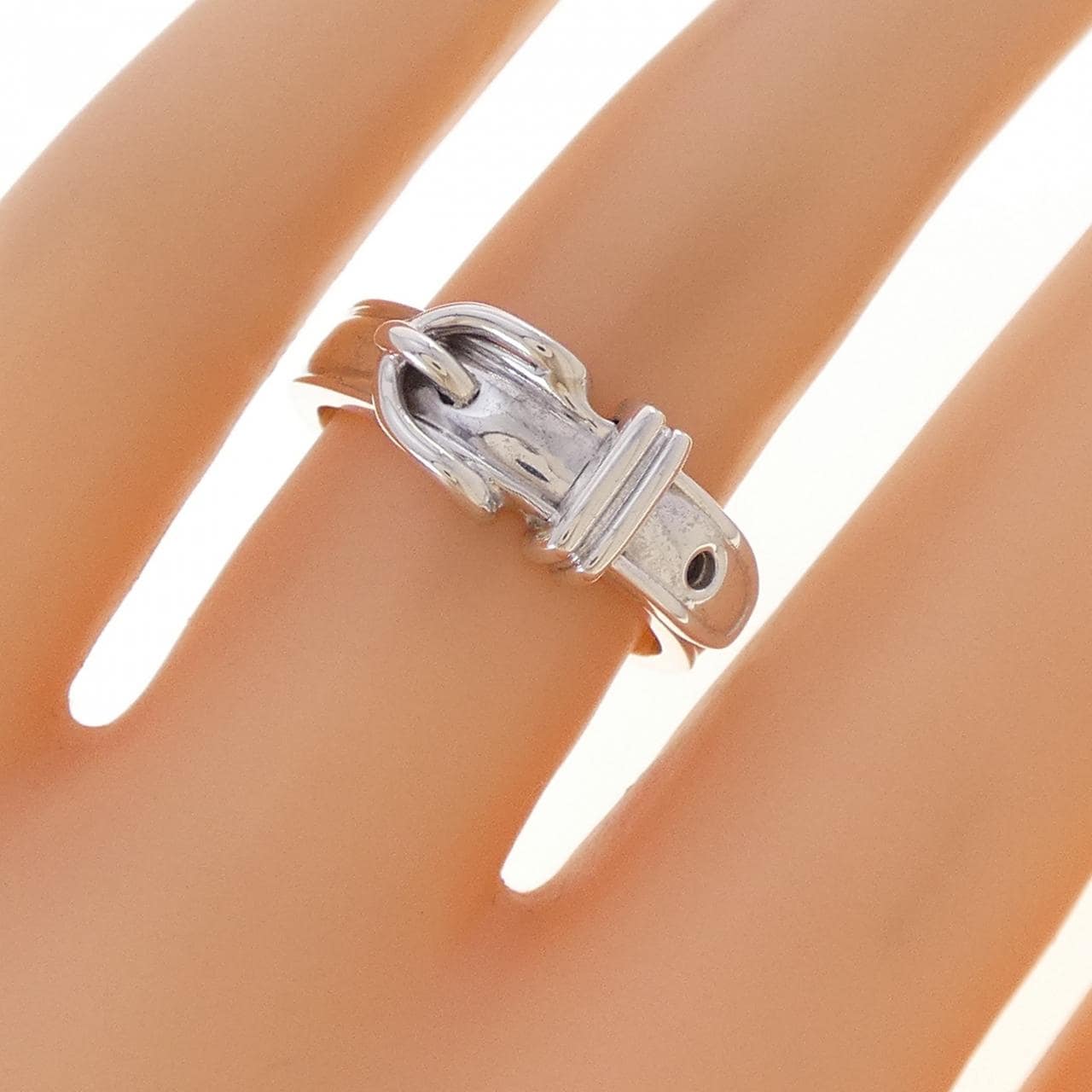 【ヴィンテージ】エルメス センチュールクロア リング