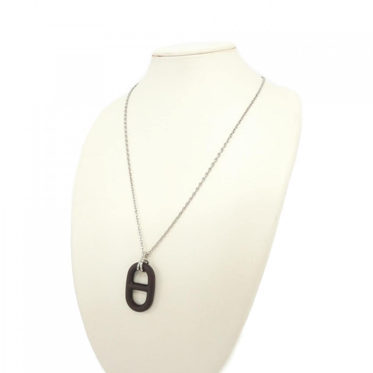 HERMES Chaine Dunkle 077349FP Necklace