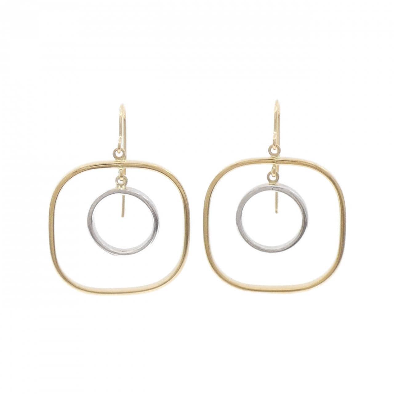 [BRAND NEW] K18YG/K18WG earrings