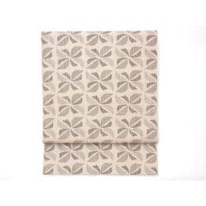 名古屋帯　紬織　全通柄