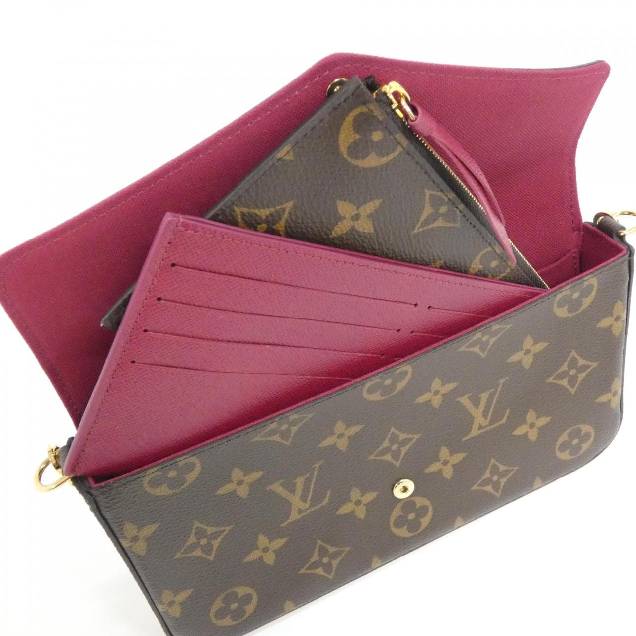 ルイヴィトン モノグラム ポシェット フェリシー M61276 ショルダーバッグ